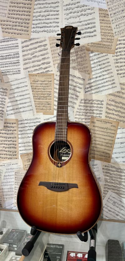 Instruments d'occasion-Guitares-LAG Acoustique - L'Atelier de Musique